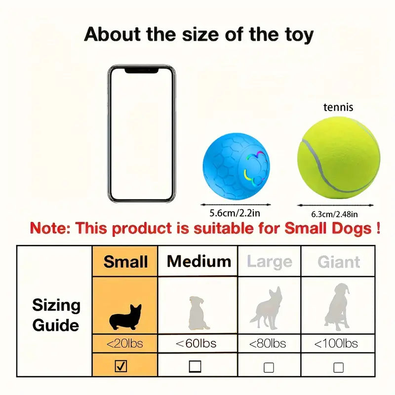 Interactive Pet Toy Ball